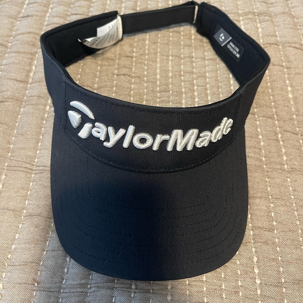 TaylorMade Black Sports Visor